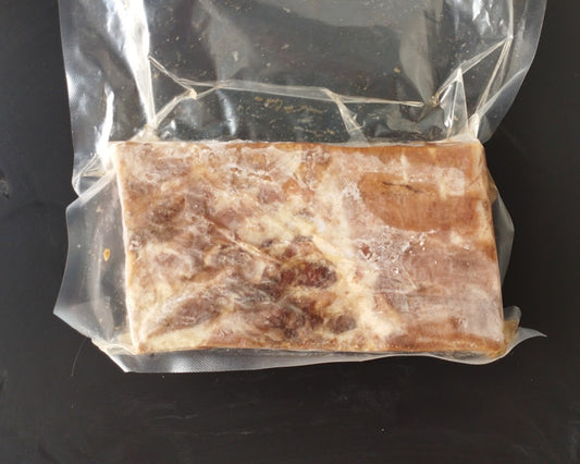 Barriga de Porco com Molho Teriyaki