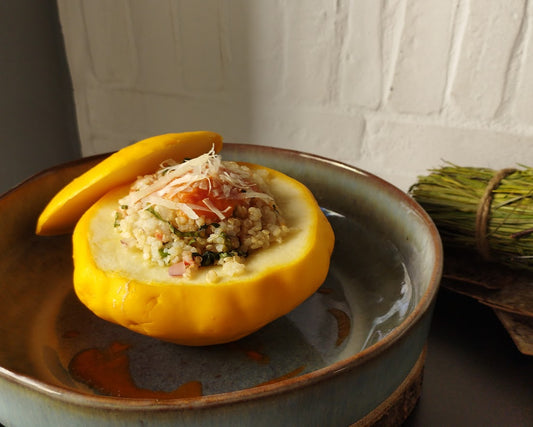 Legumes Recheados com Quinoa