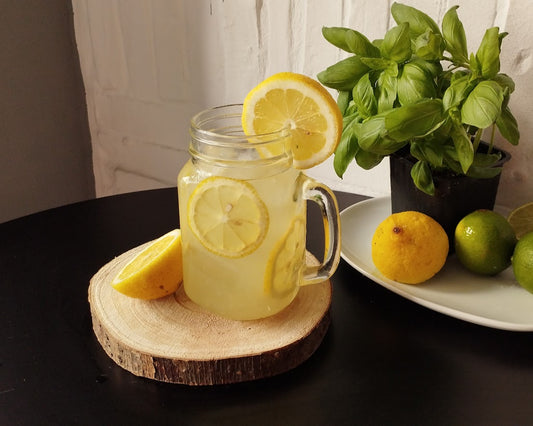 Limonada Artesanal com Manjerição