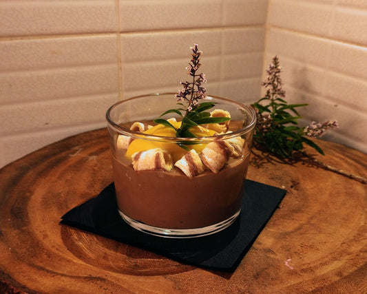 Cremoso de Chocolate, Laranja e Lúcia-Lima